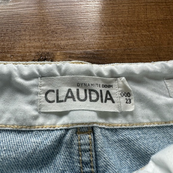 Claudia (dynamite) paperbag jeans size 23 - Picture 3 of 3